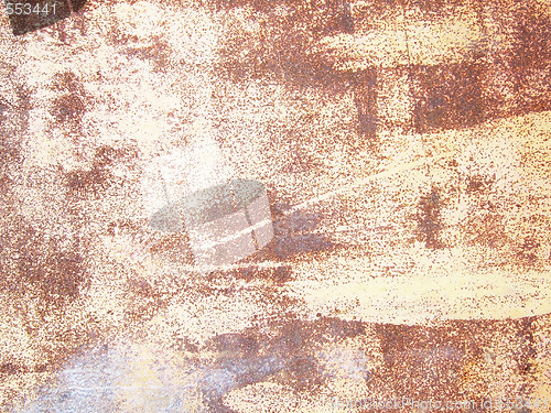 Image of rusty metallic surface