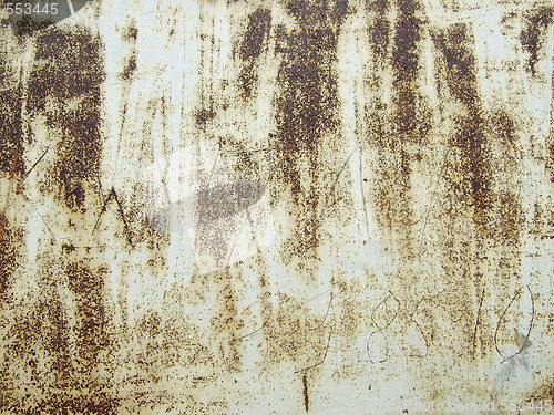 Image of rusty metallic surface