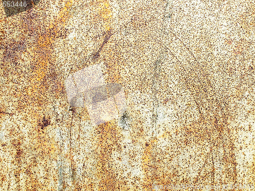 Image of rusty metal background