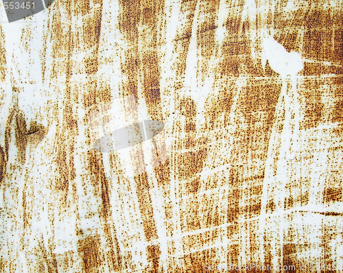 Image of rusty metallic surface