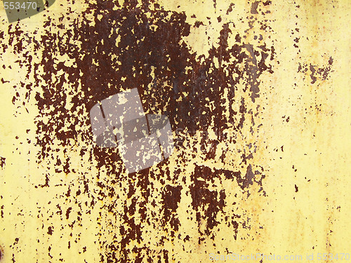 Image of rusty metallic surface