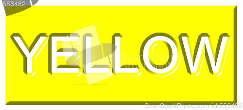 Image of 3d Yellow Badge