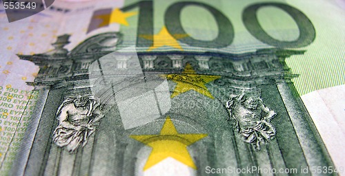 Image of 100 Euro banknote