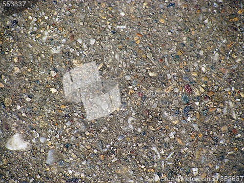 Image of Concrete with gravel texture