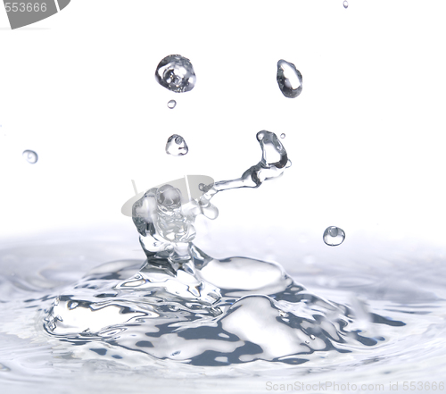 Image of water splash