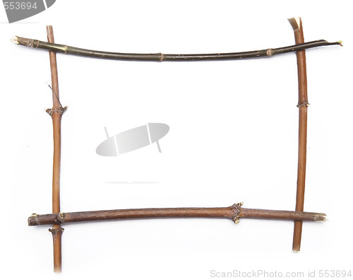 Image of twig frame