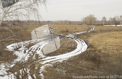 Image of winter crossway