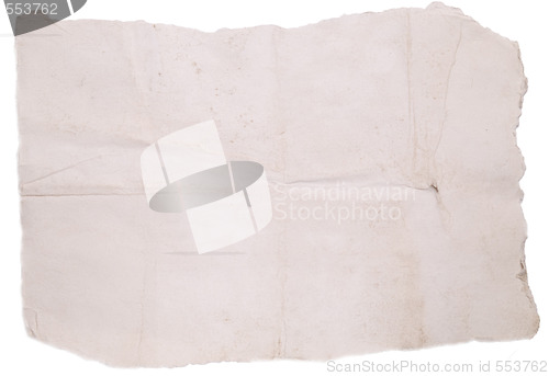 Image of old torn paper