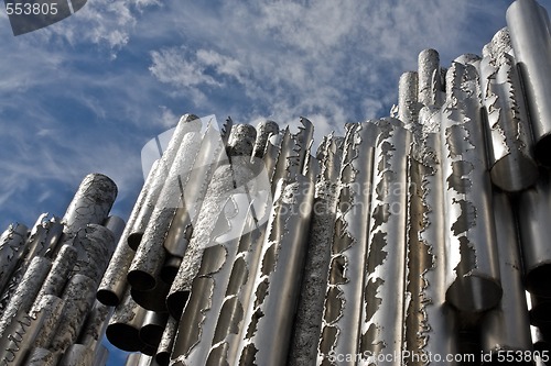 Image of Jean Sibelius monument, Helsinki, Finland