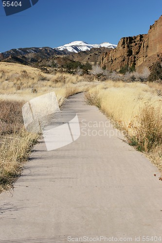 Image of path to nature