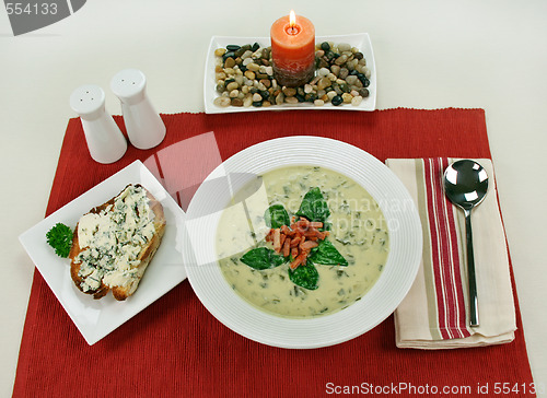 Image of Creamy Spinach Soup