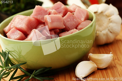 Image of raw pork