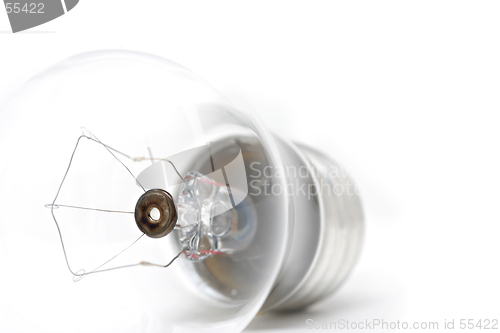 Image of lightbulb highkey macro