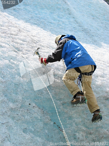 Image of Ice climber