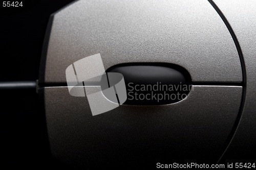 Image of mouse abstract over black