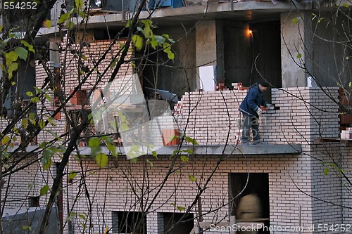 Image of bricklaying