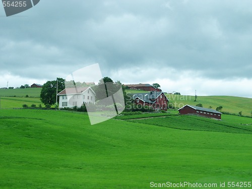 Image of houses on the hill