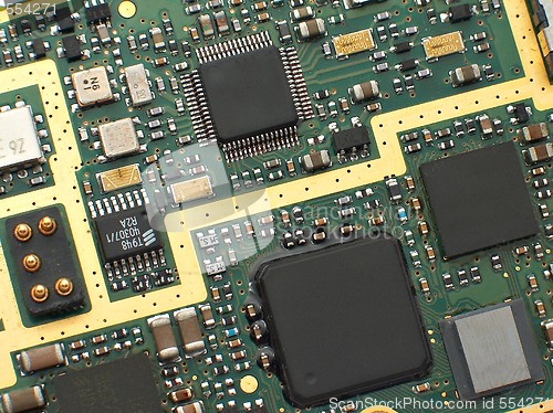 Image of part of a circuit board