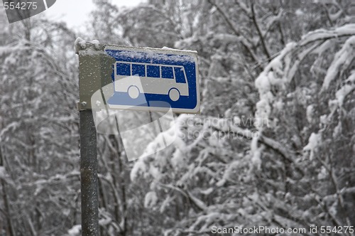 Image of bus-stop picture