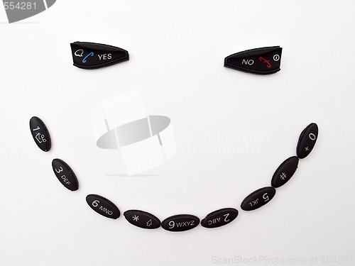 Image of mobile smile