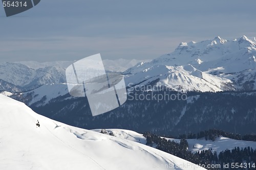 Image of blue landscape