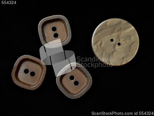 Image of wooden buttons