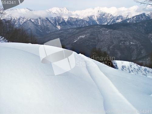 Image of snowfields