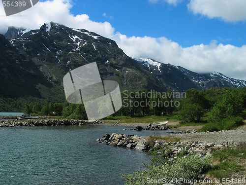 Image of Gjende lake