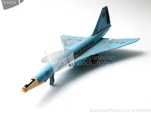 Image of old toy plane