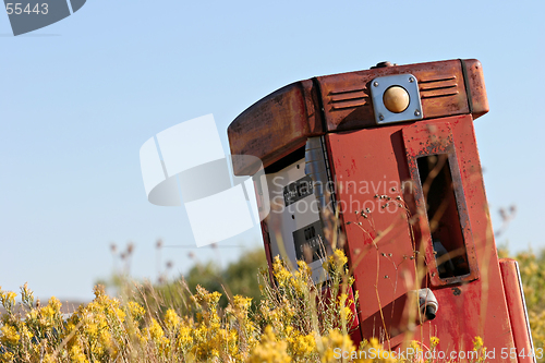 Image of old gas pump