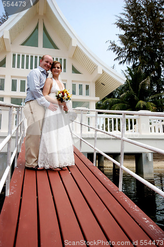 Image of Bride and groom