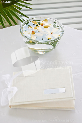 Image of Wedding guest book