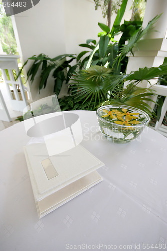 Image of Wedding guest book