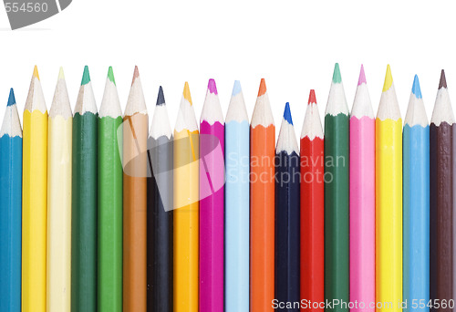 Image of colored pencils