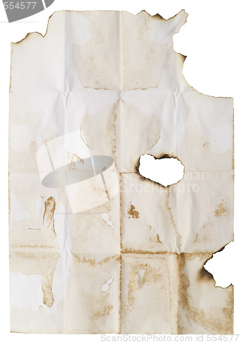 Image of burnt blank