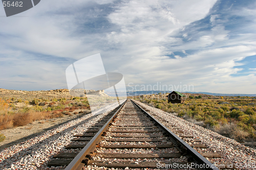 Image of midwest train tracks