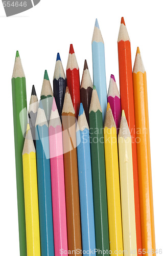 Image of colour pencils