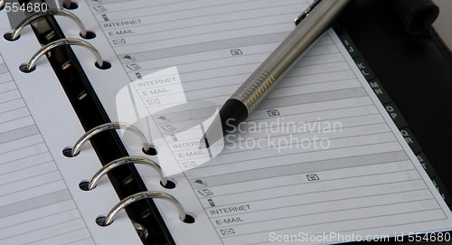 Image of personal organizer