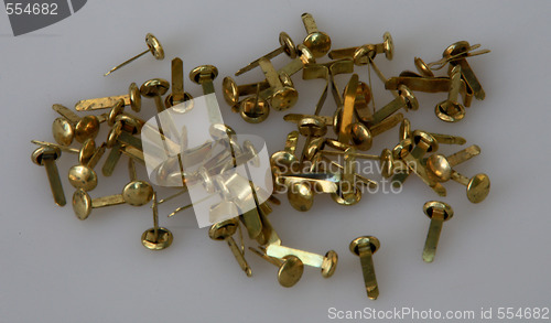 Image of brass fastener