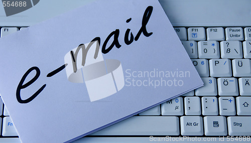 Image of E-mail, Laptop