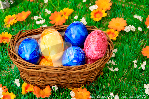 Image of Easter eggs