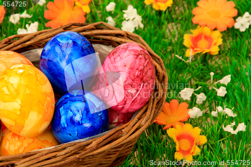 Image of Easter eggs