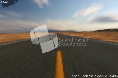 Image of road warp