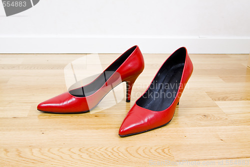 Image of sexy red shoes