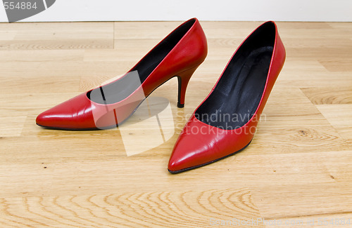 Image of sexy red shoes