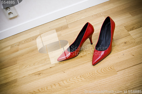 Image of sexy red shoes