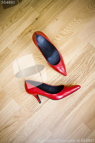 Image of sexy red shoes