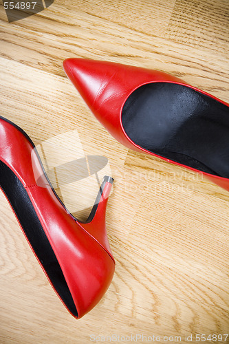 Image of sexy red shoes