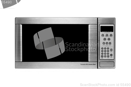 Image of modern microwave oven