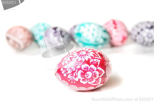 Image of easter eggs